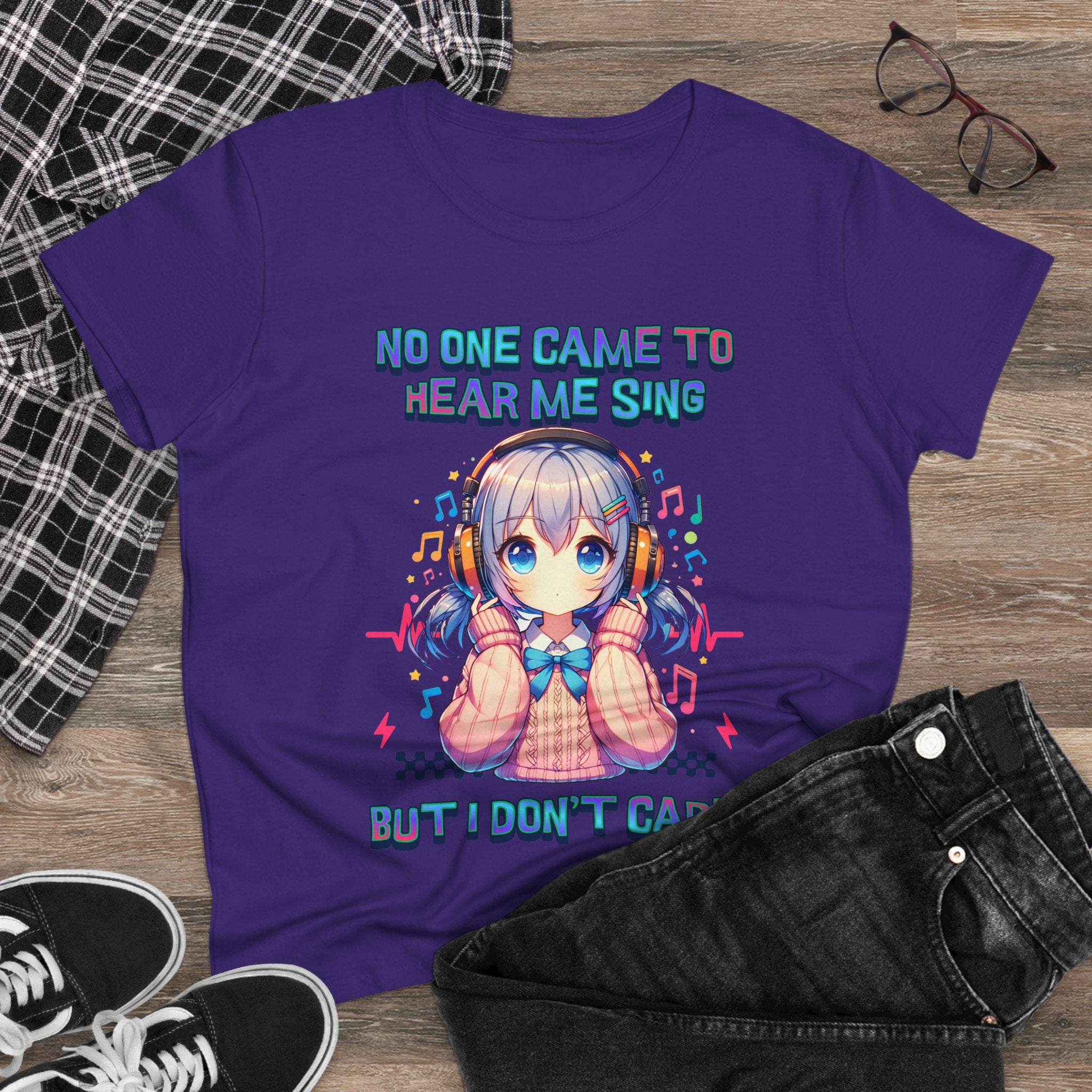 Cute Graphic Tee for Music Lovers