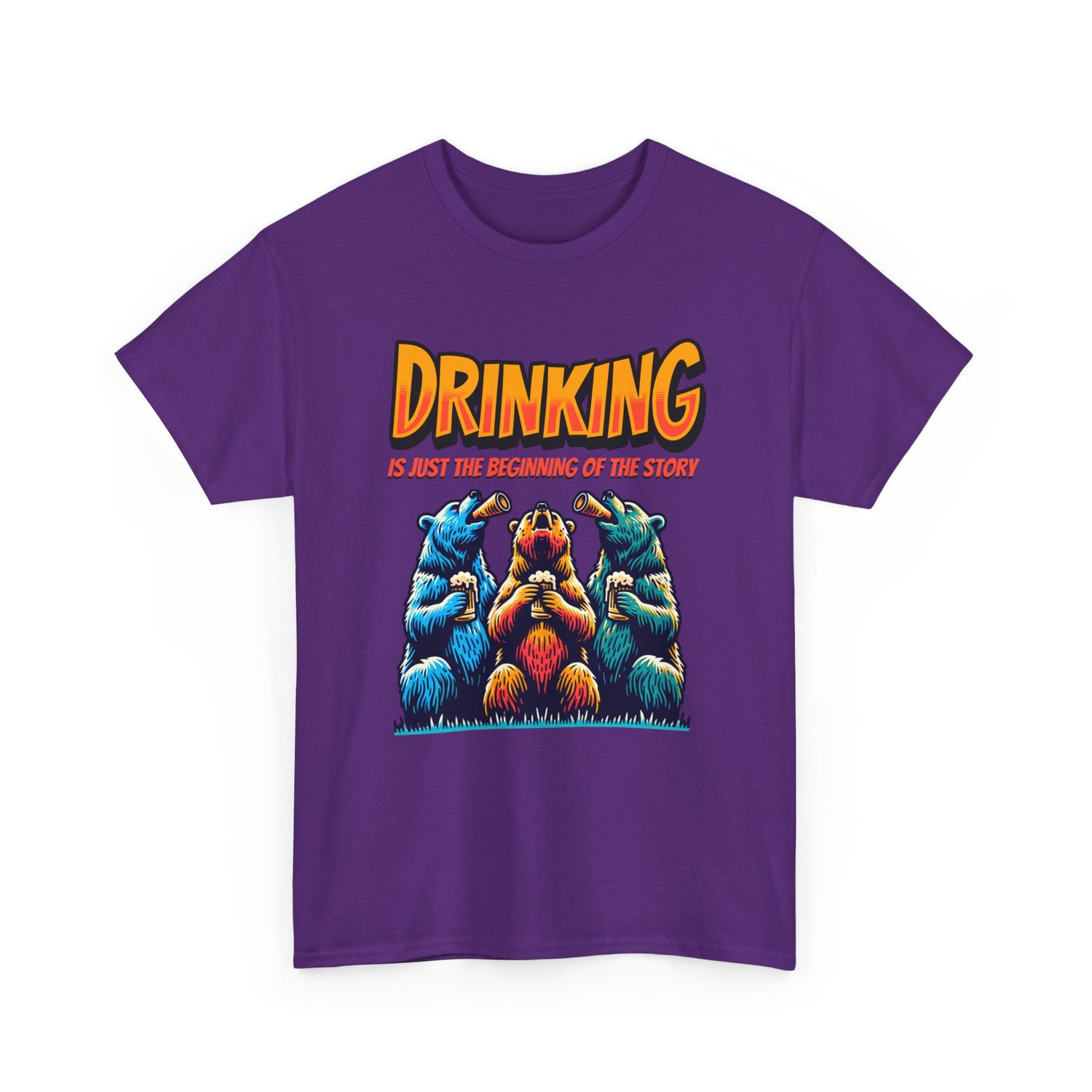 Drinking Is Just the Beginning Graphic Tee — Funny Party T-Shirt