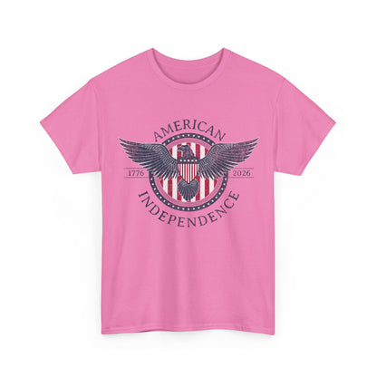 Independence Eagle Tee — American Independence 1776–2025 Vintage Flag Shirt