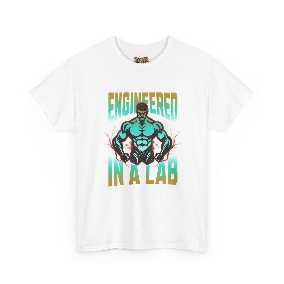 Engineered in a Lab T-Shirt — Muscle Science Gym Tee
