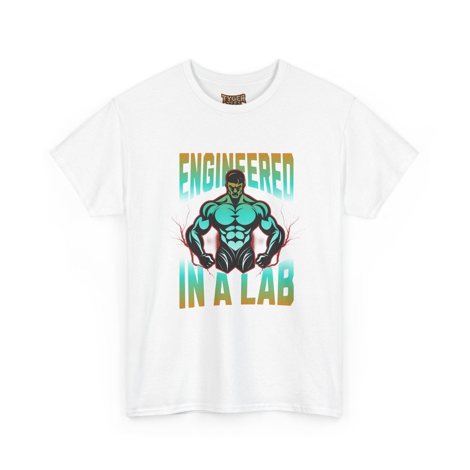 Engineered in a Lab T-Shirt — Muscle Science Gym Tee