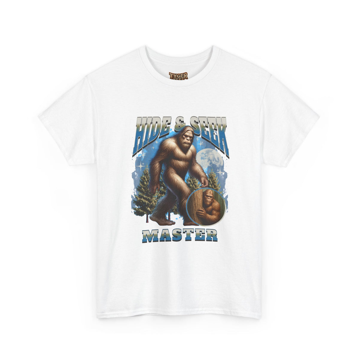 Bigfoot Master Graphic Tee — Vintage Adventure Sasquatch Design