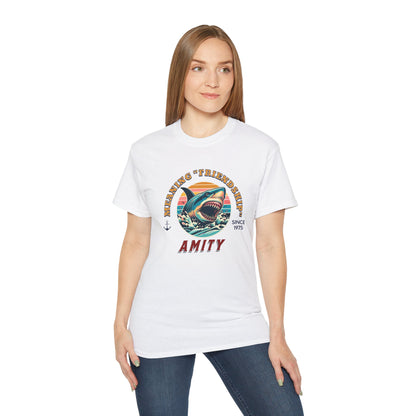 Jaws Movie - Meaning Friendship Amity Tee
