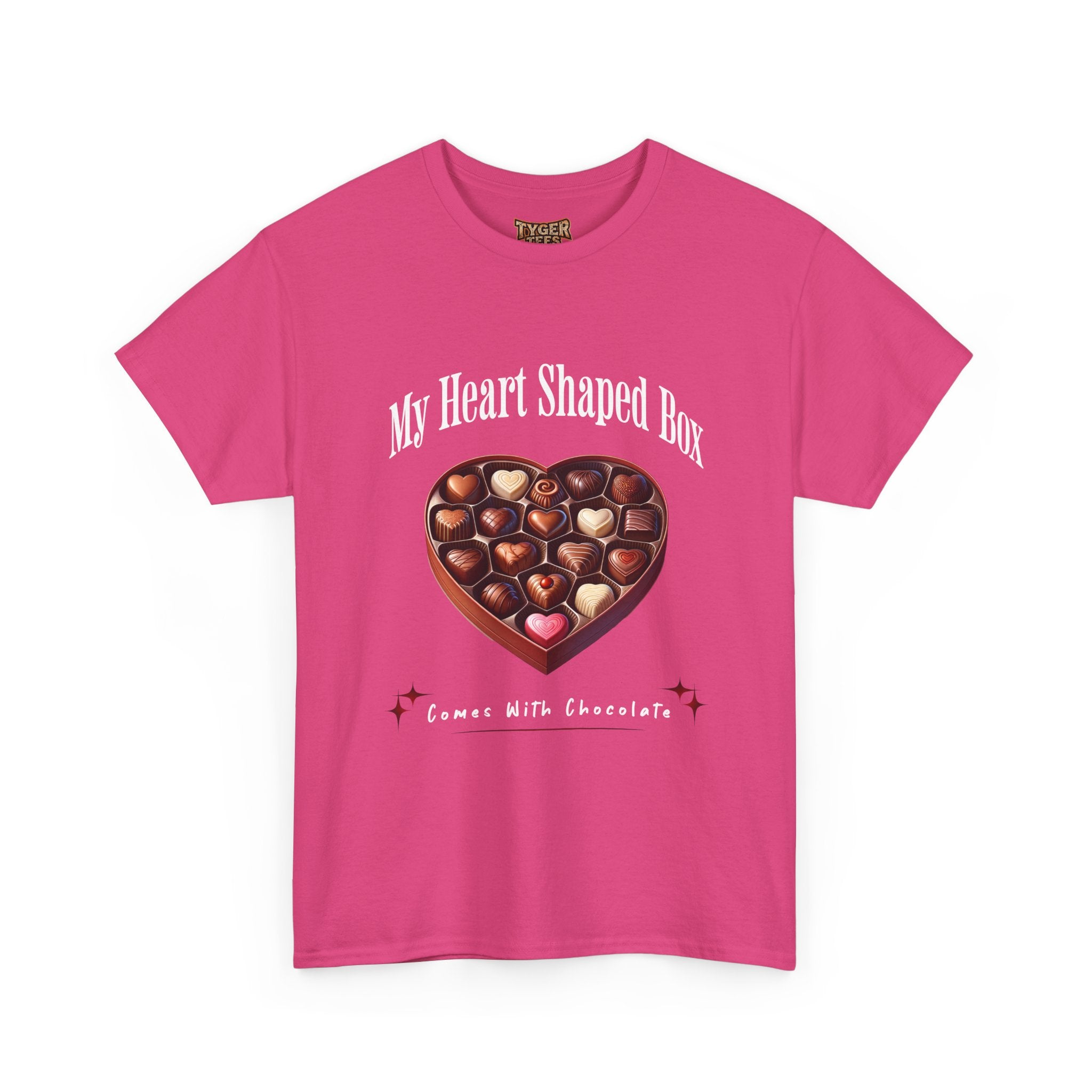 My Heart Shaped Box Comes With Chocolate T-Shirt | 90s Grunge-Inspired Valentine&