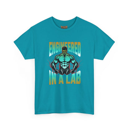 Engineered in a Lab T-Shirt — Muscle Science Gym Tee