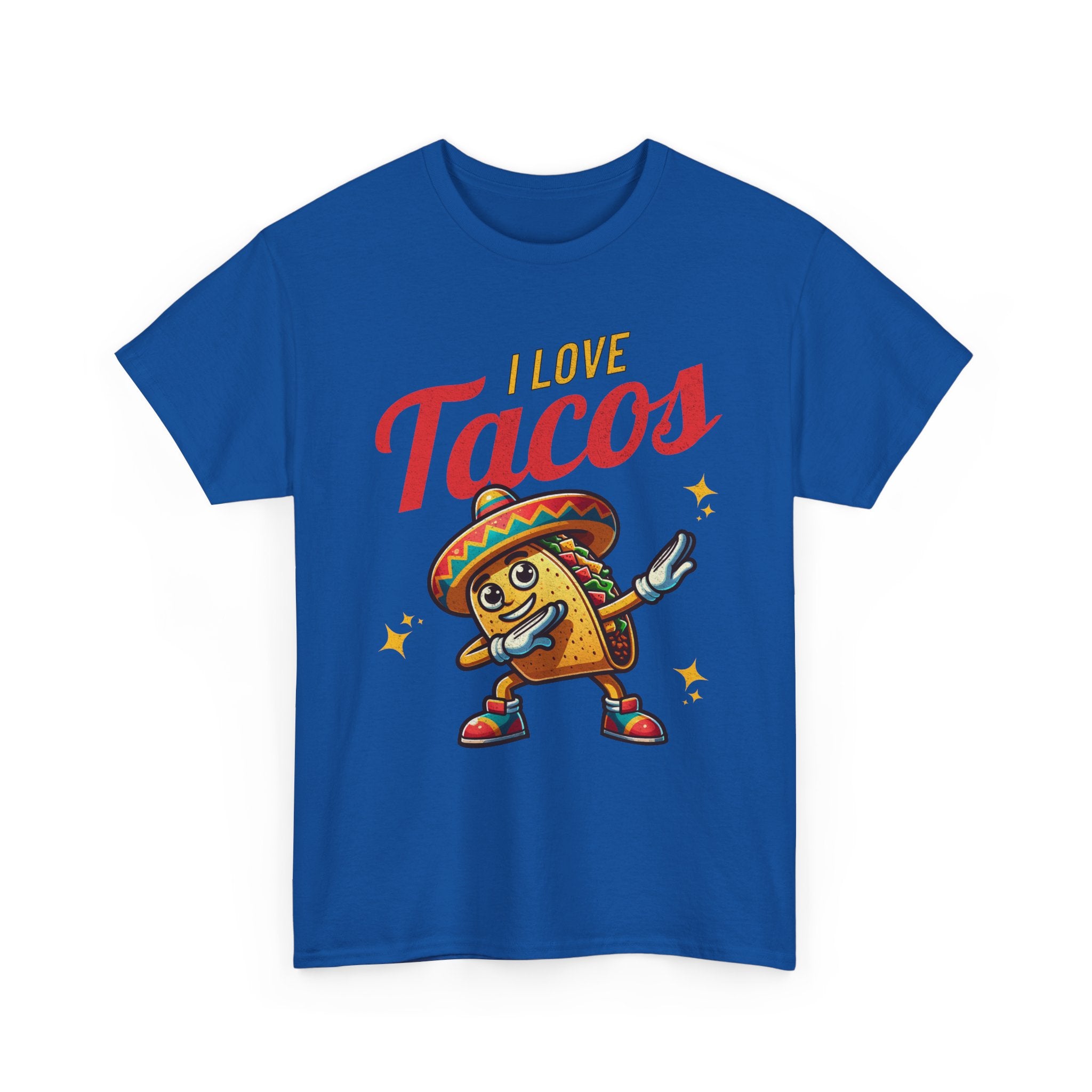 I Love Tacos Tee — Cute Dancing Taco Graphic T-Shirt