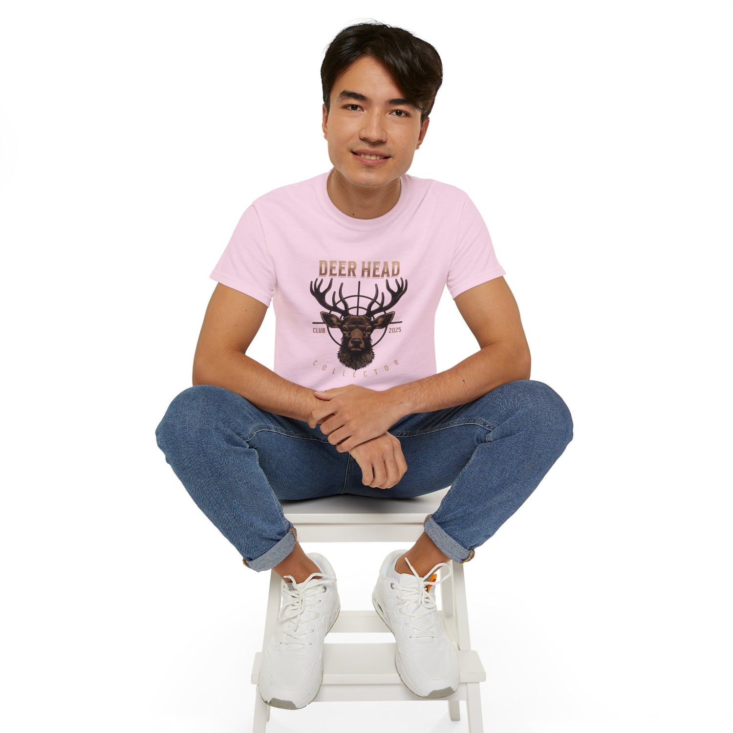 Deer Head Collector Cotton Hunting Tee