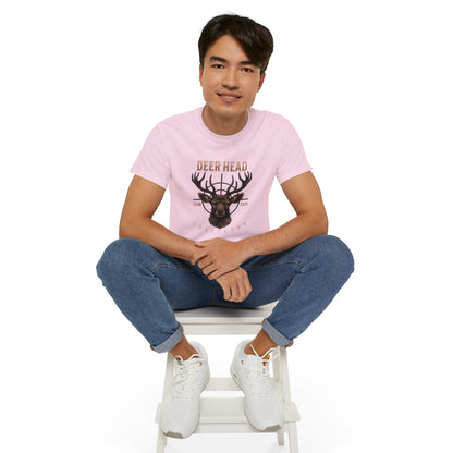 Deer Head Collector Cotton Hunting Tee