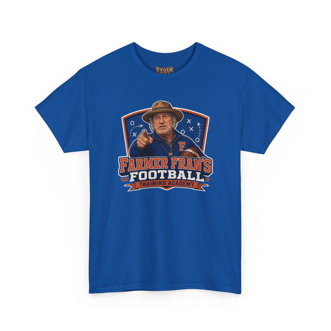 Farmer Fran’s Football Training Academy T-Shirt — Vintage Coach Design