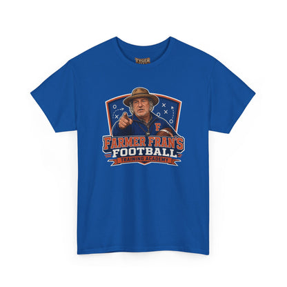 Farmer Fran’s Football Training Academy T-Shirt — Vintage Coach Design