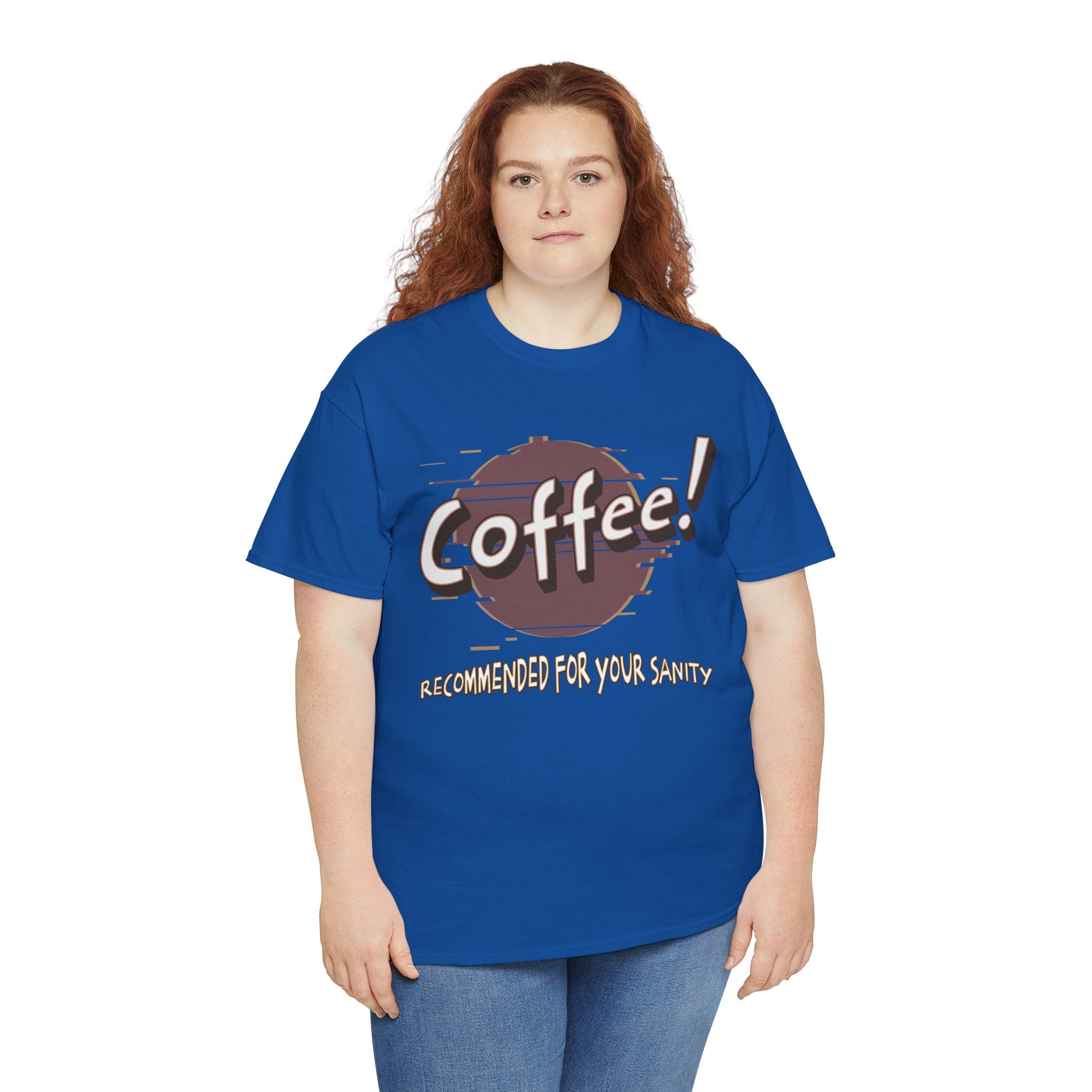 Coffee! Recommended For Your Sanity – Funny Coffee Lover T-Shirt