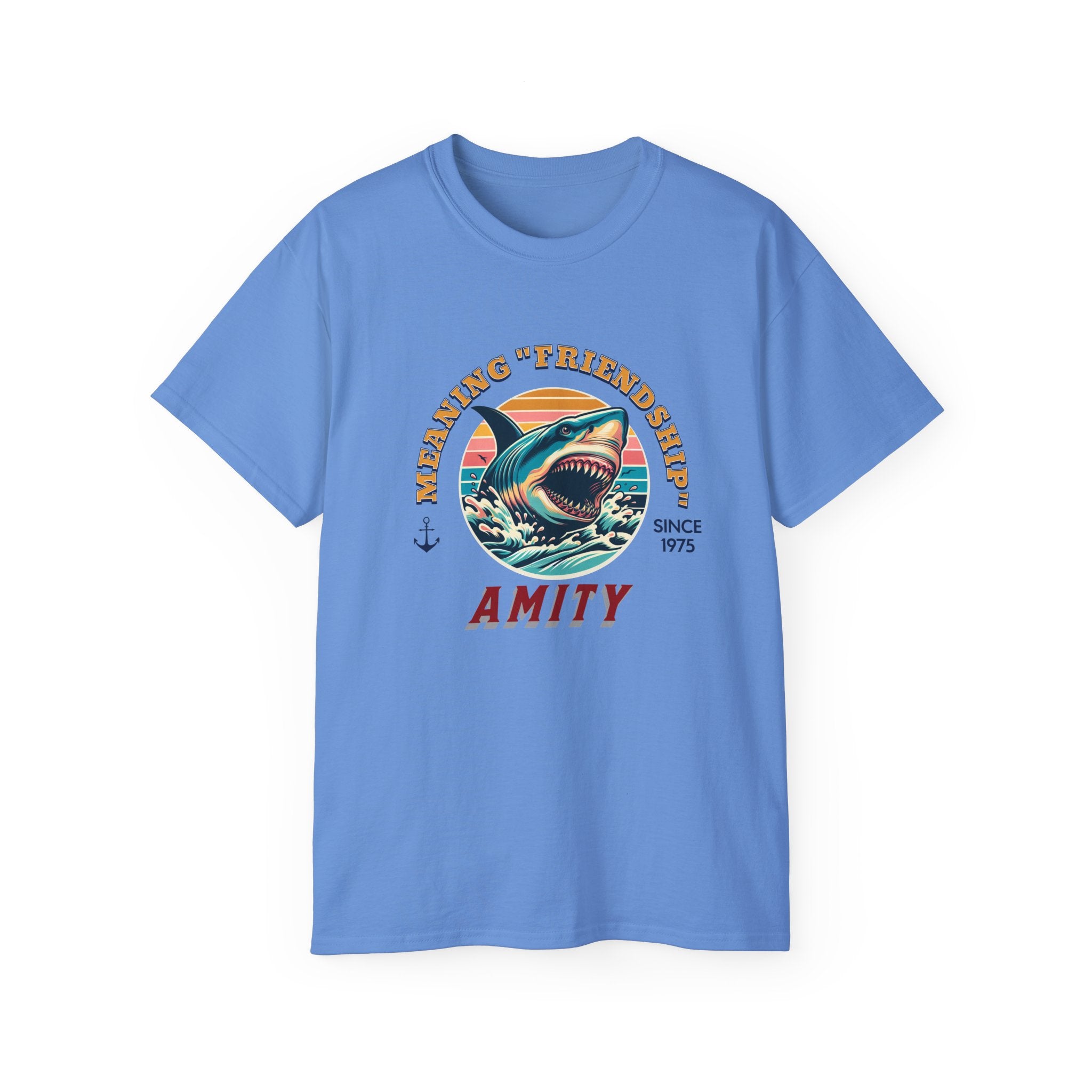 Jaws Movie - Meaning Friendship Amity Tee