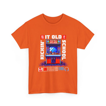 Old School Arcade T-Shirt — "Kickin&