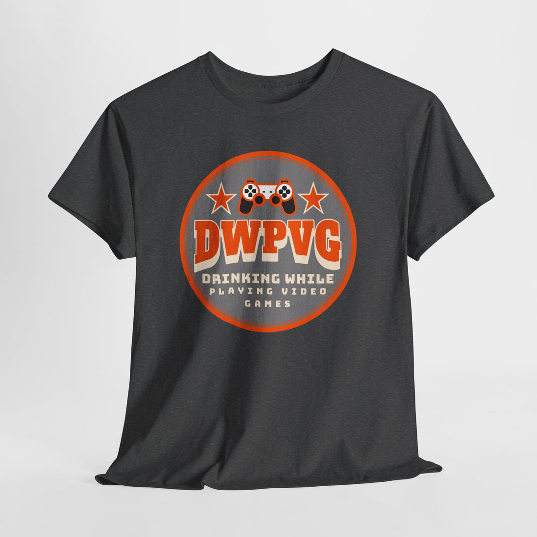 DWPVG "Drinking While Playing Video Games" Graphic Tee — Gamer Party T-Shirt
