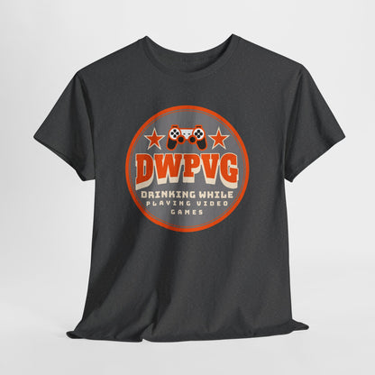 DWPVG "Drinking While Playing Video Games" Graphic Tee — Gamer Party T-Shirt