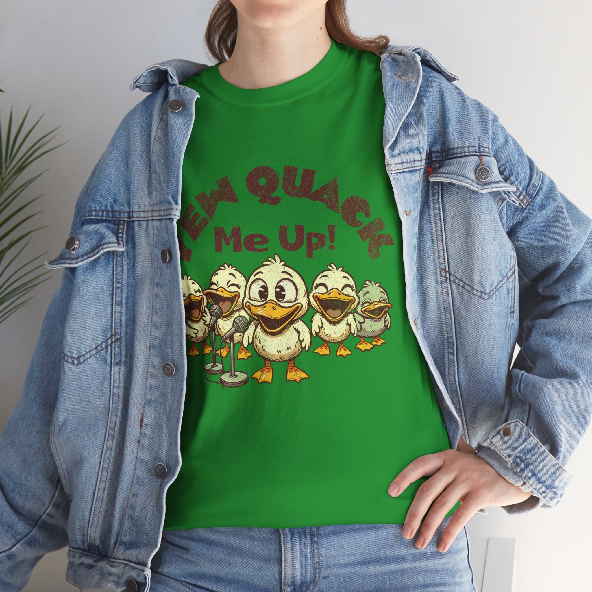 Yew Quack Me Up - Funny Duck Tee