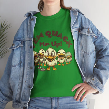 Yew Quack Me Up - Funny Duck Tee