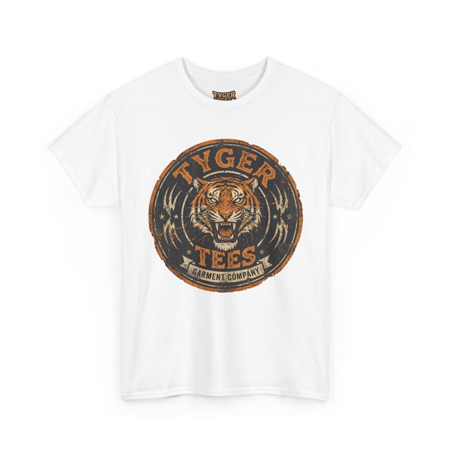 Tyger Tees Vintage Tiger Logo Tee