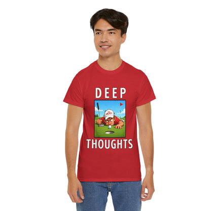 Deep Thoughts Tee - Funny Golf T-Shirt