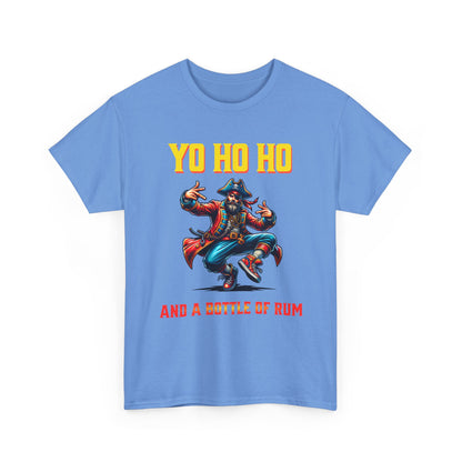 Yo Ho Ho Pirate T-Shirt – "Yo Ho Ho and a Bottle of Rum" Graphic Tee