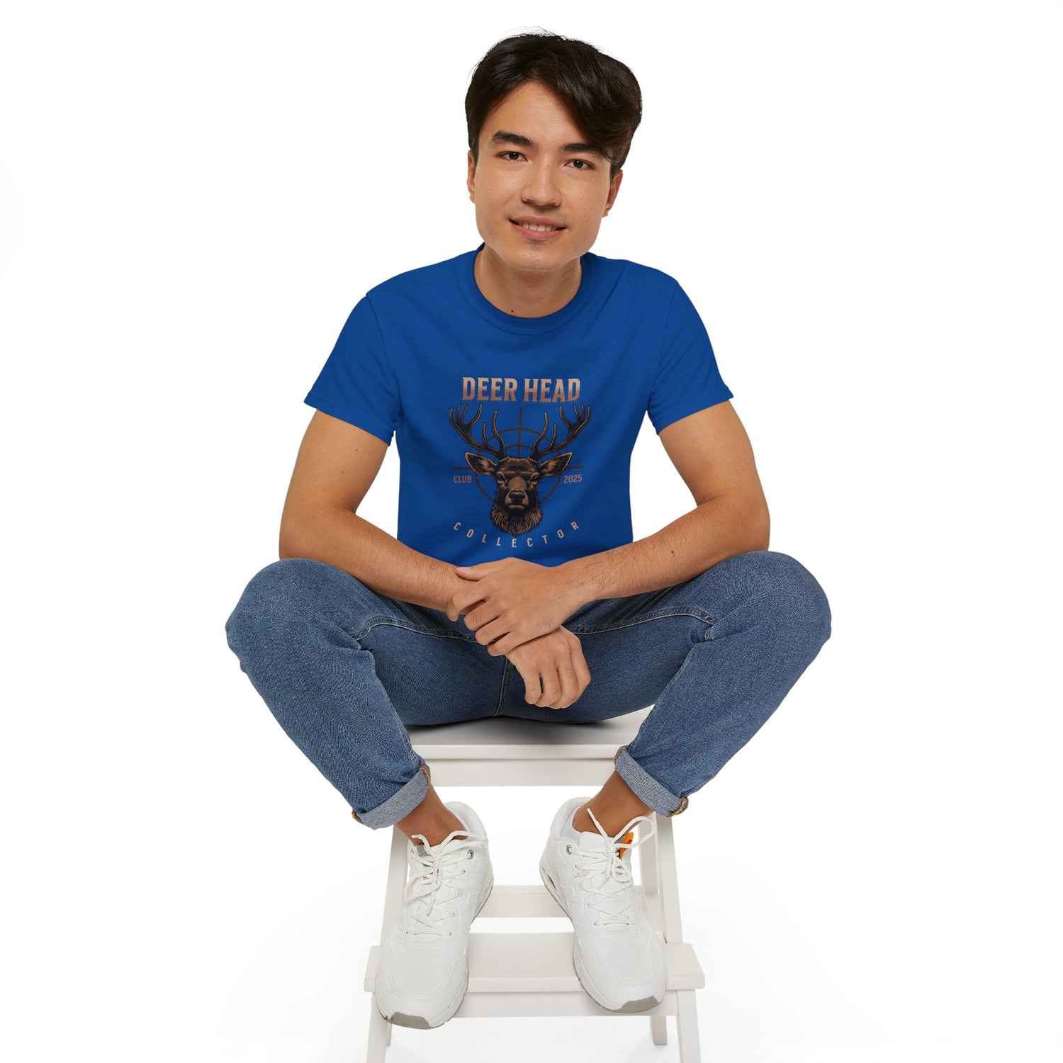 Deer Head Collector Cotton Hunting Tee