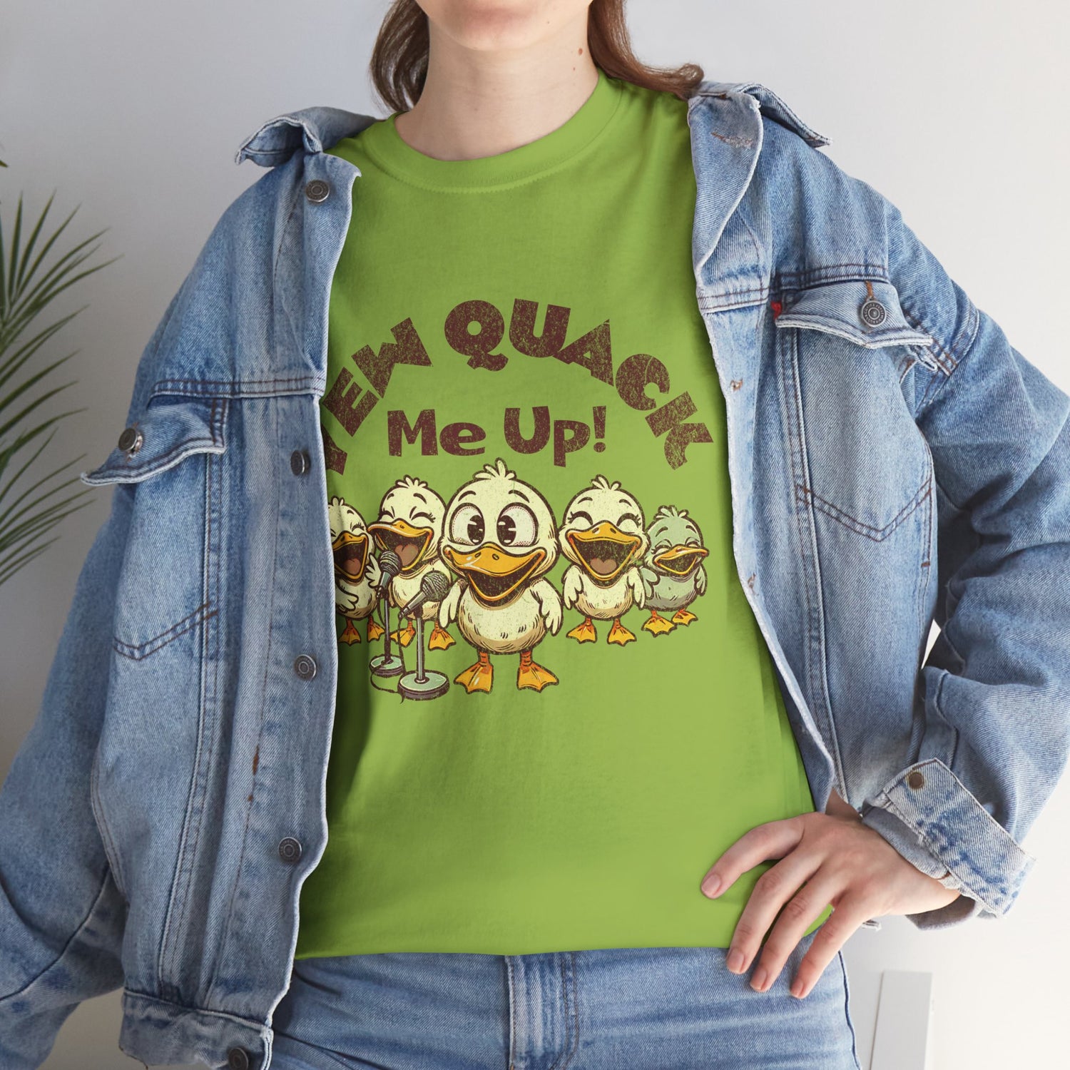 Yew Quack Me Up - Funny Duck Tee