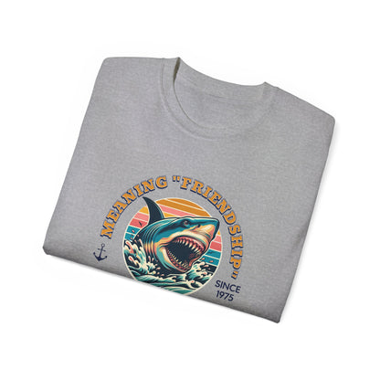 Jaws Movie - Meaning Friendship Amity Tee