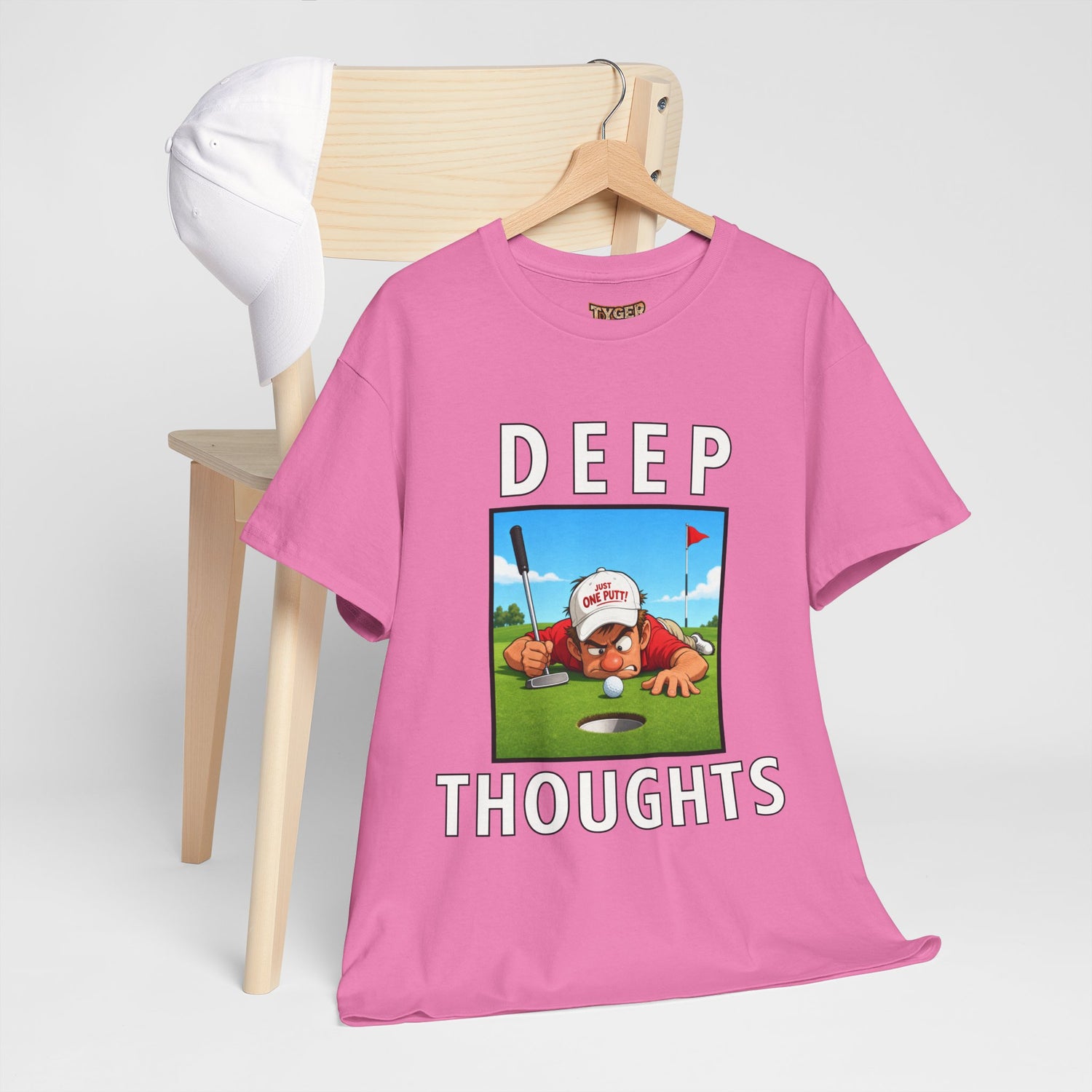 Deep Thoughts Tee - Funny Golf T-Shirt