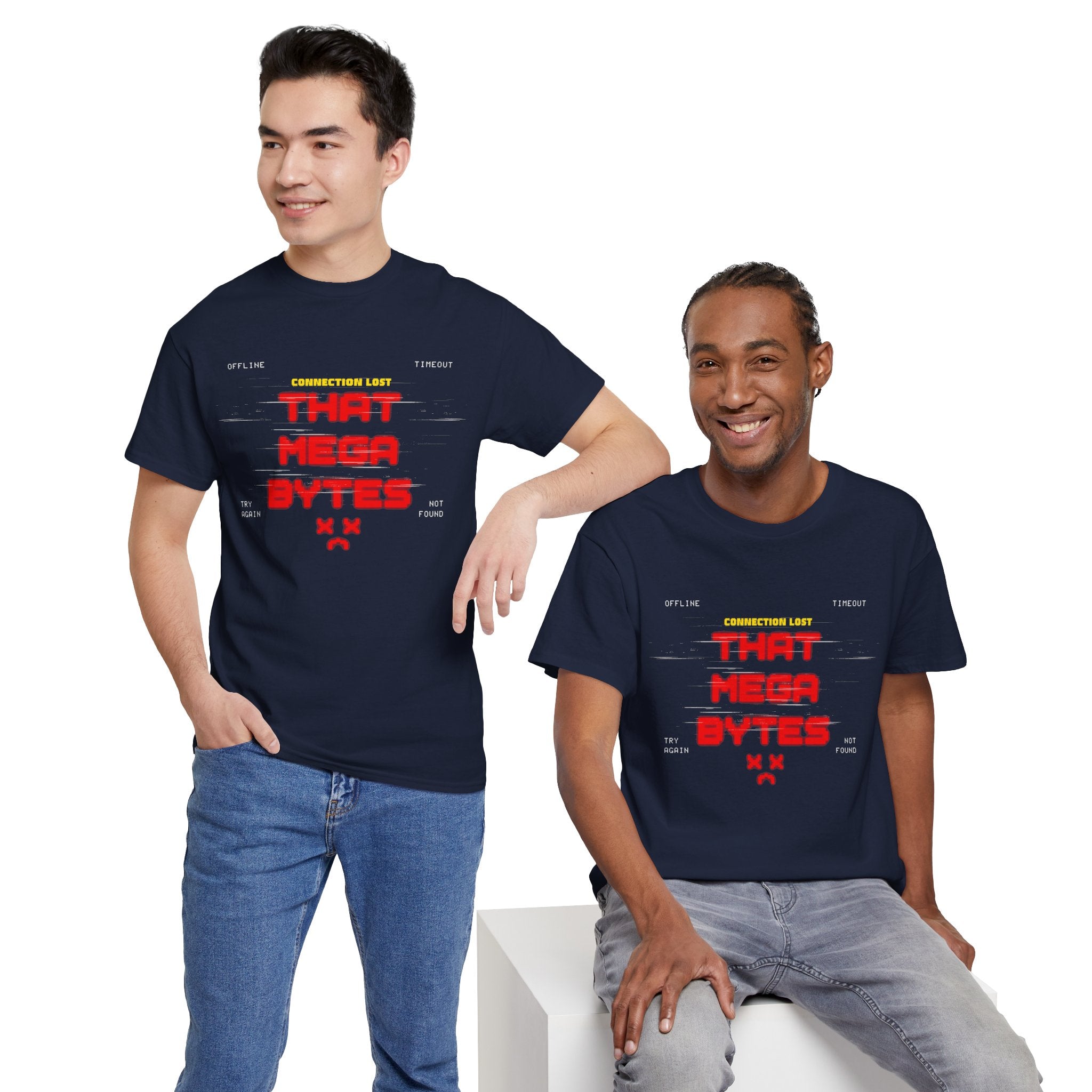 That Mega Bytes | Retro Glitch Gaming T-Shirt for Gamers &amp; Coders