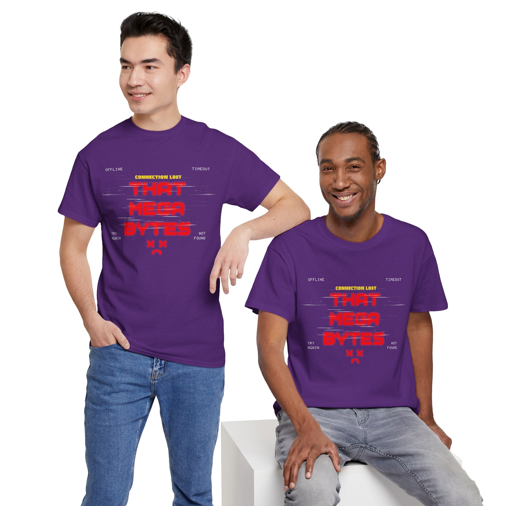 That Mega Bytes | Retro Glitch Gaming T-Shirt for Gamers &amp; Coders