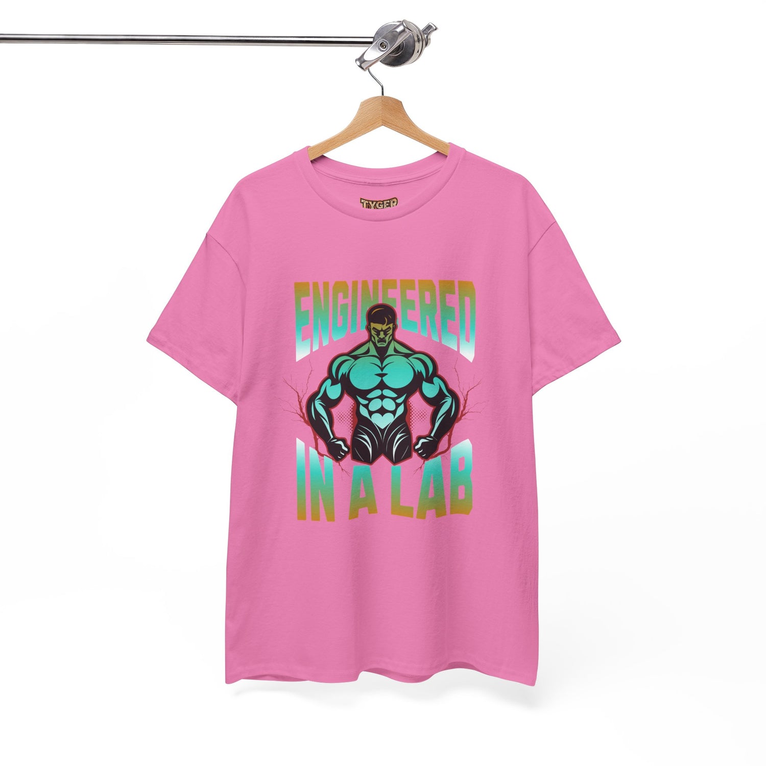 Engineered in a Lab T-Shirt — Muscle Science Gym Tee