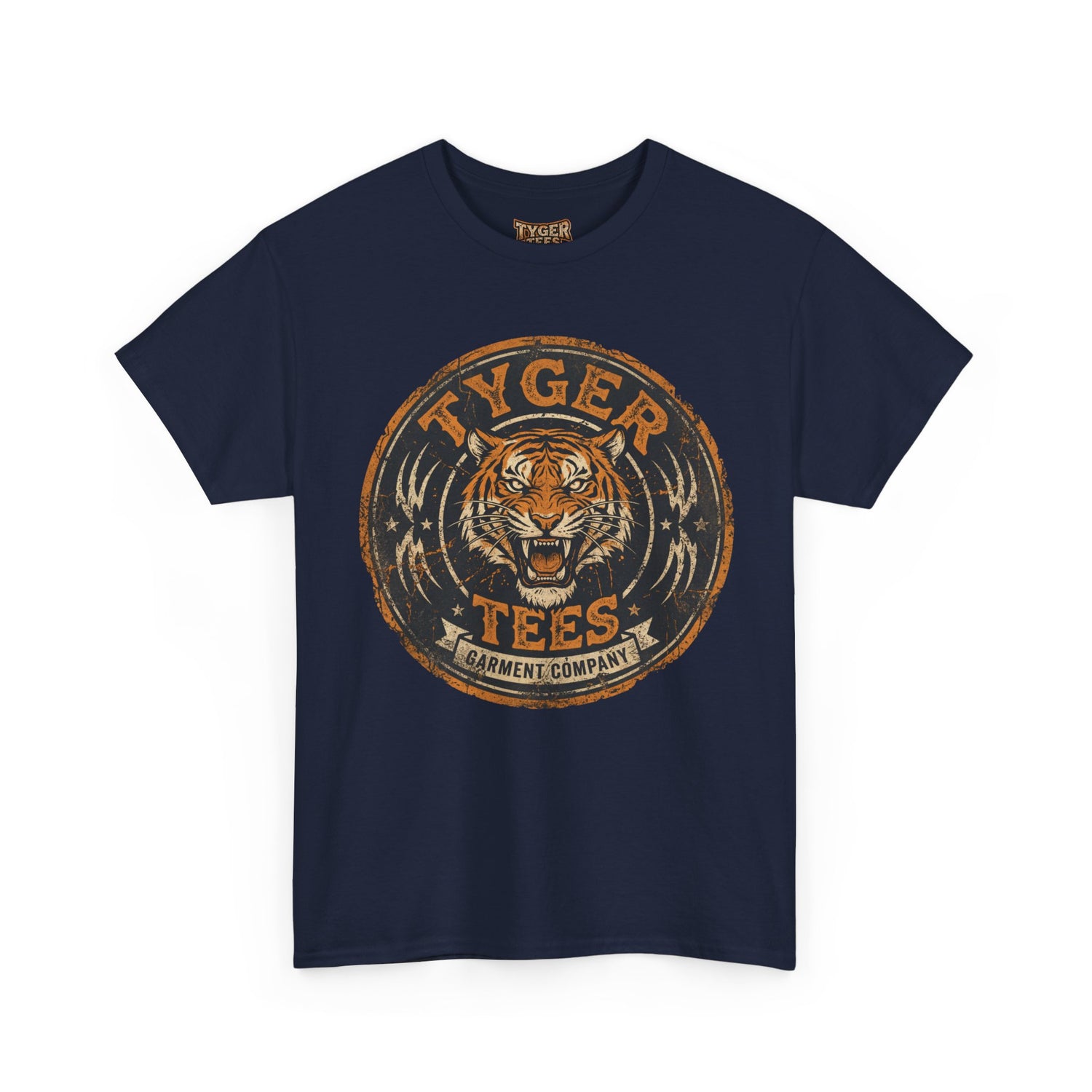 Tyger Tees Vintage Tiger Logo Tee