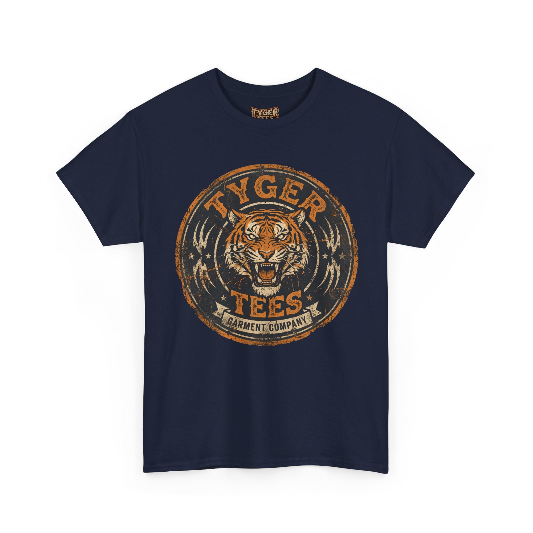 Tyger Tees Vintage Tiger Logo Tee