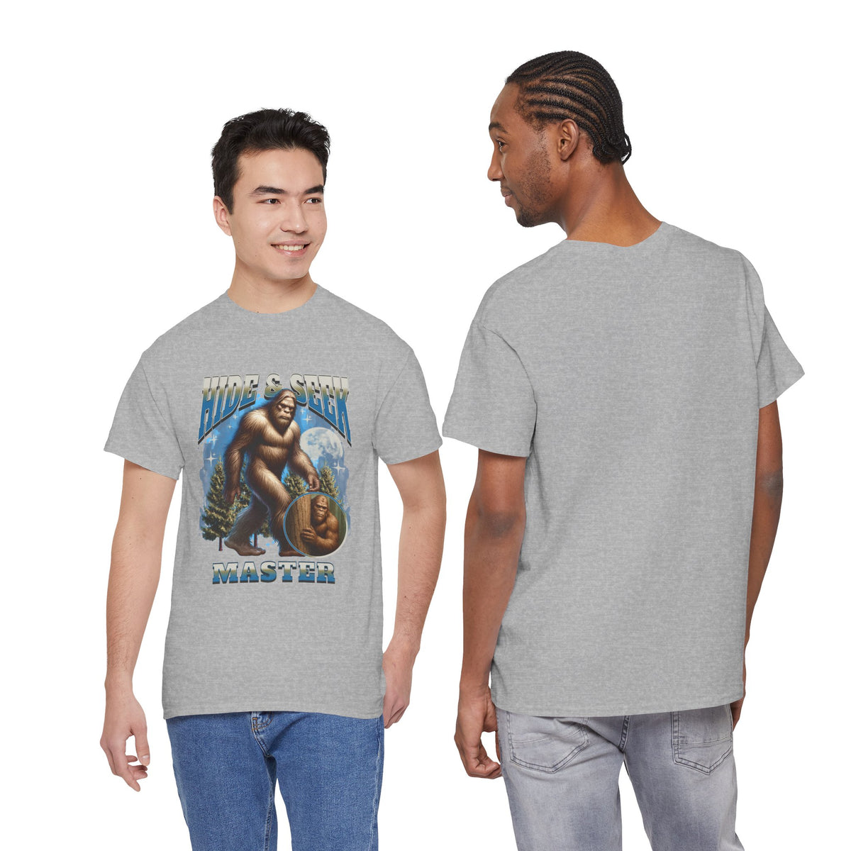 Bigfoot Master Graphic Tee — Vintage Adventure Sasquatch Design