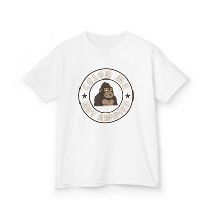 Kids Tee — Color Me Not Amused - Gorilla
