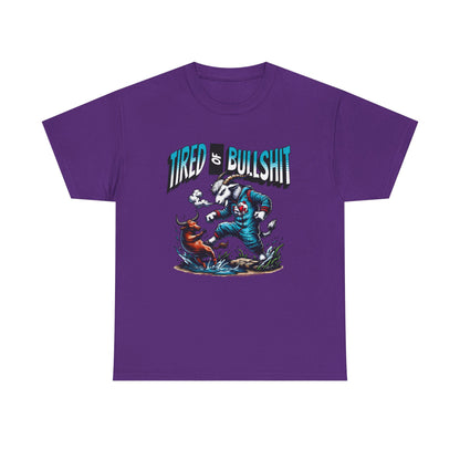 Tired of Bullshit - Sarcastic Goat Tee