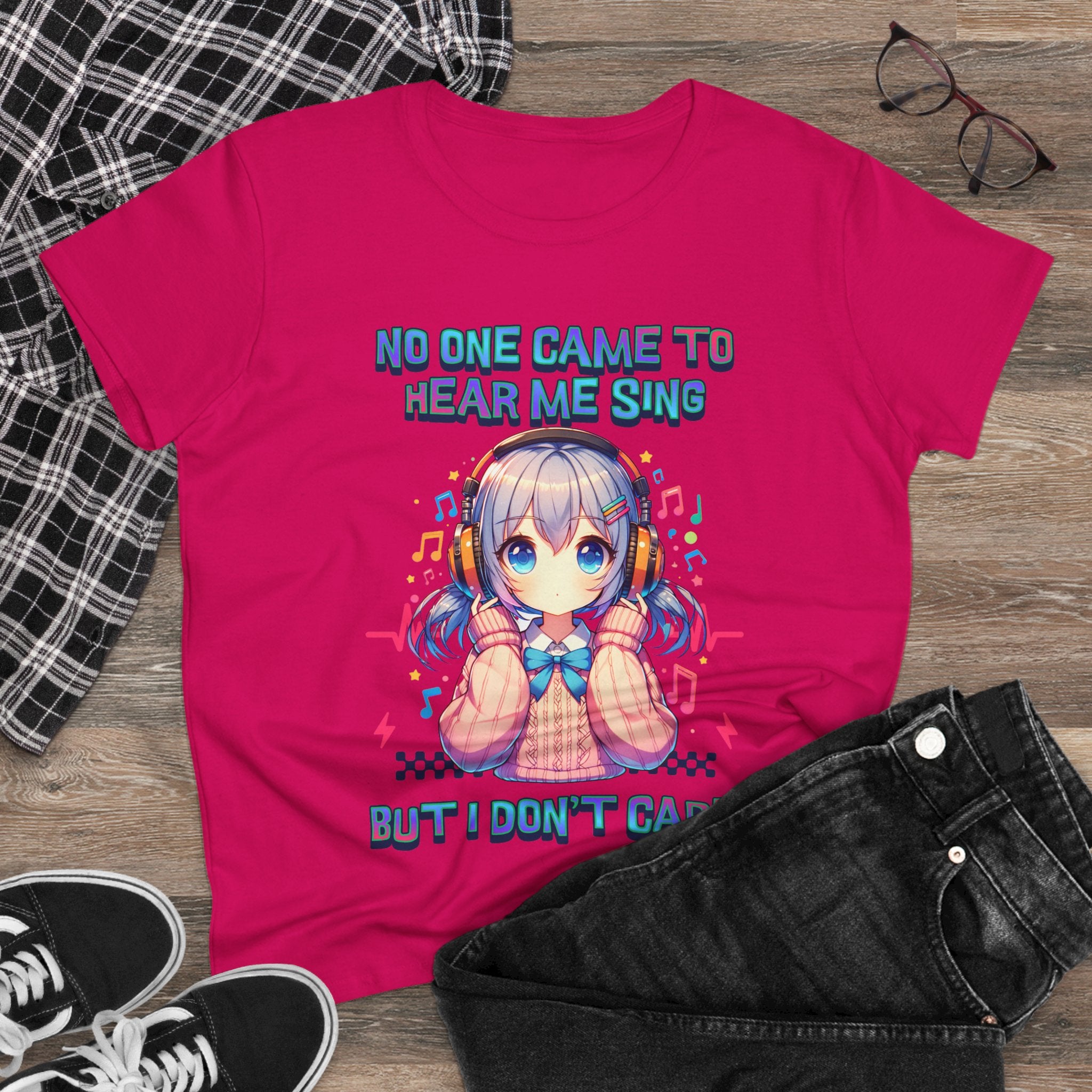 Cute Graphic Tee for Music Lovers