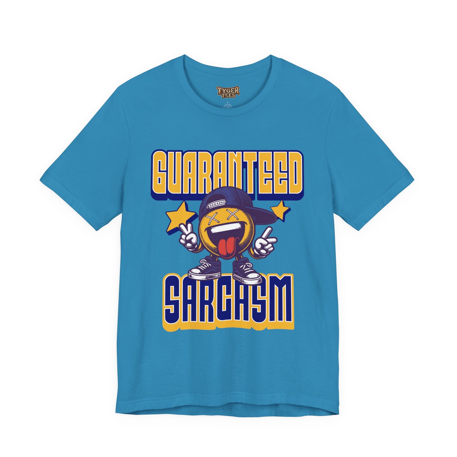 Guaranteed Sarcasm – Funny Smiley Face T-Shirt