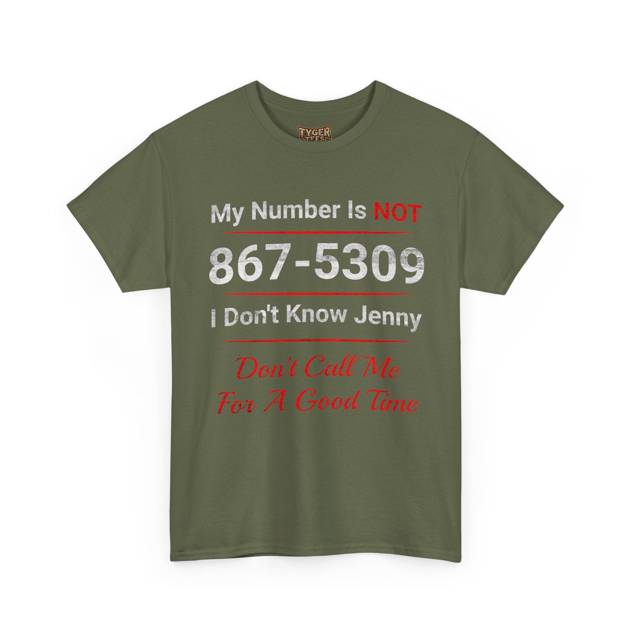 My Number Is NOT 867-5309 I Don&