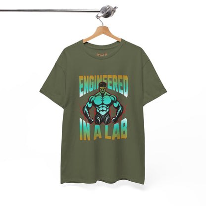 Engineered in a Lab T-Shirt — Muscle Science Gym Tee