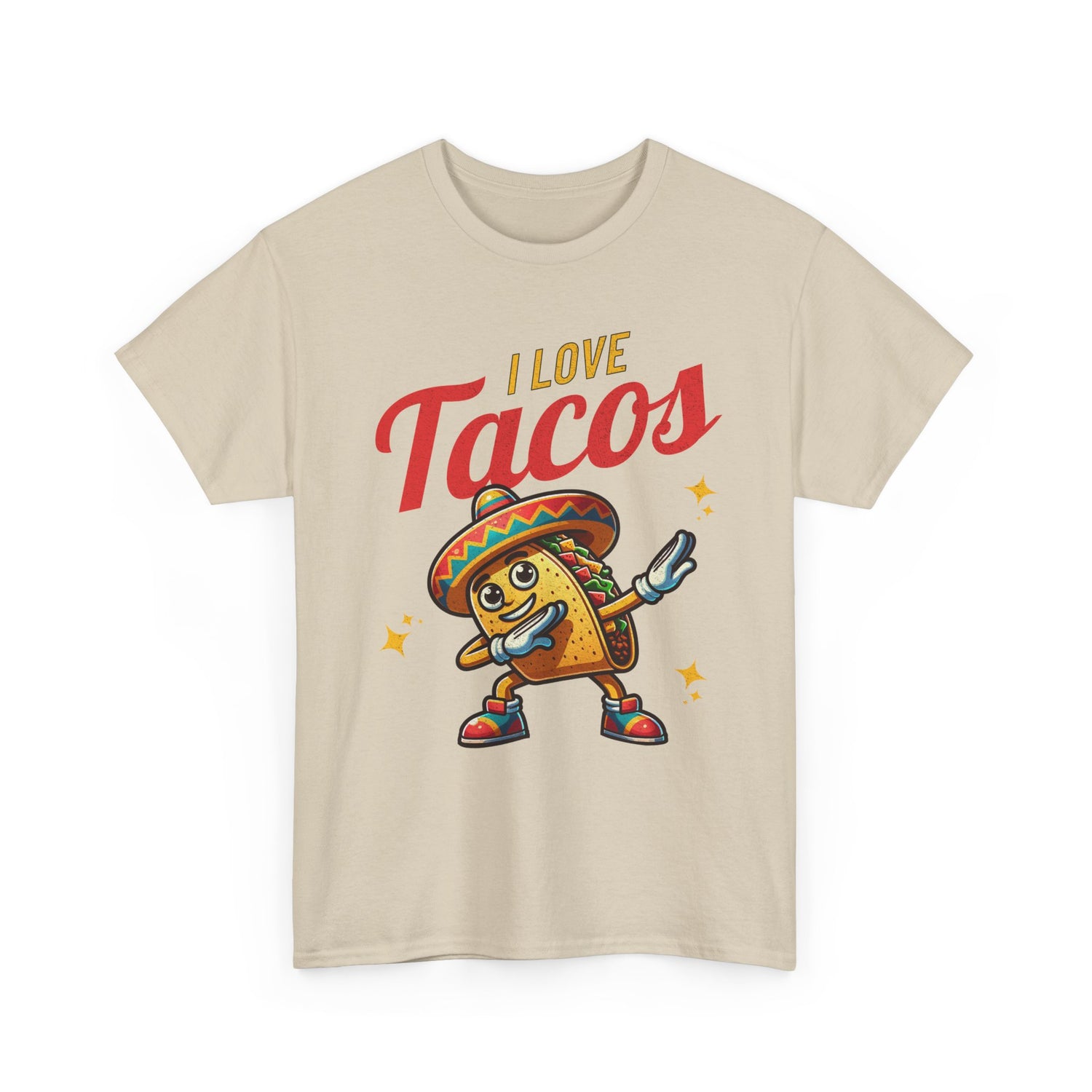 I Love Tacos Tee — Cute Dancing Taco Graphic T-Shirt