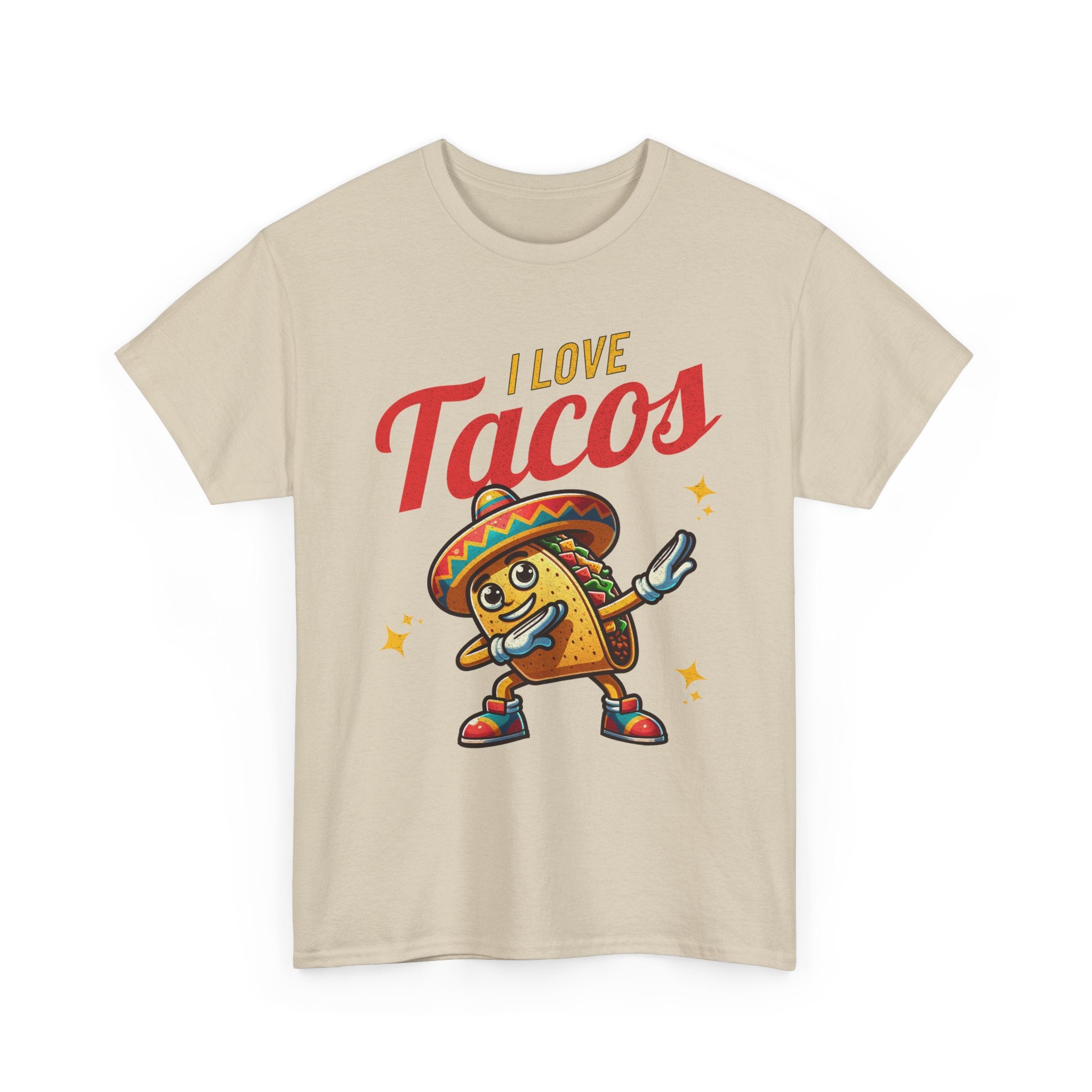 I Love Tacos Tee — Cute Dancing Taco Graphic T-Shirt