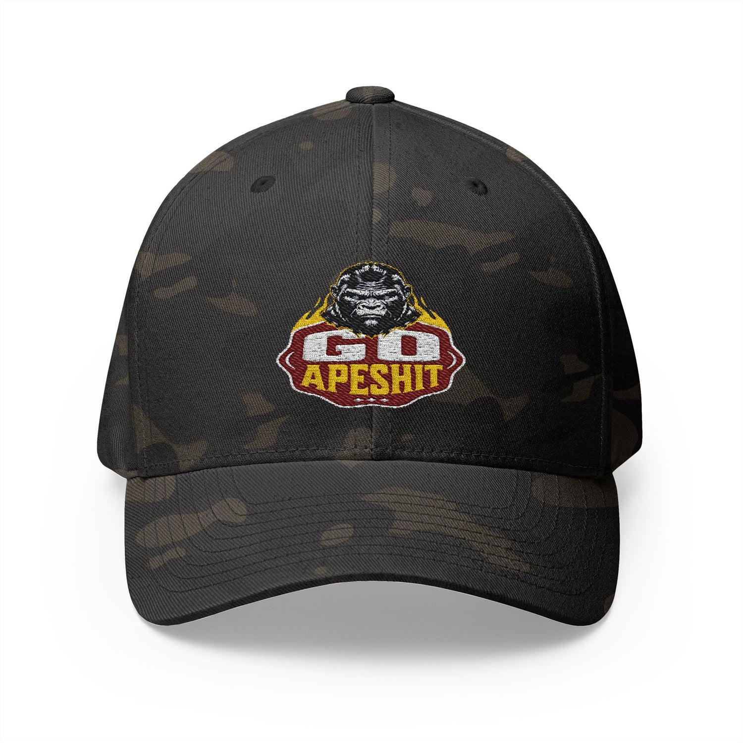 GO APESHIT Embroidered Statement Cap