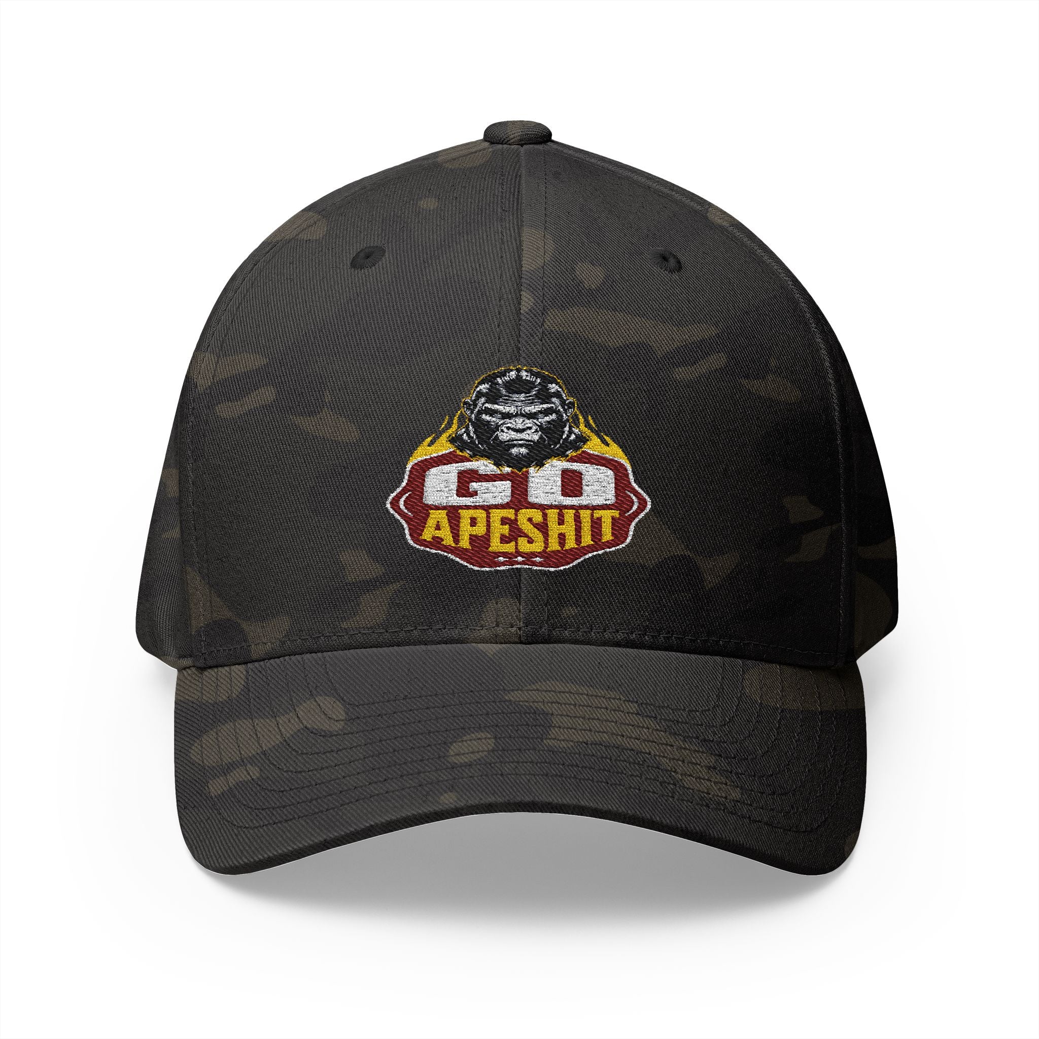 GO APESHIT Embroidered Statement Cap