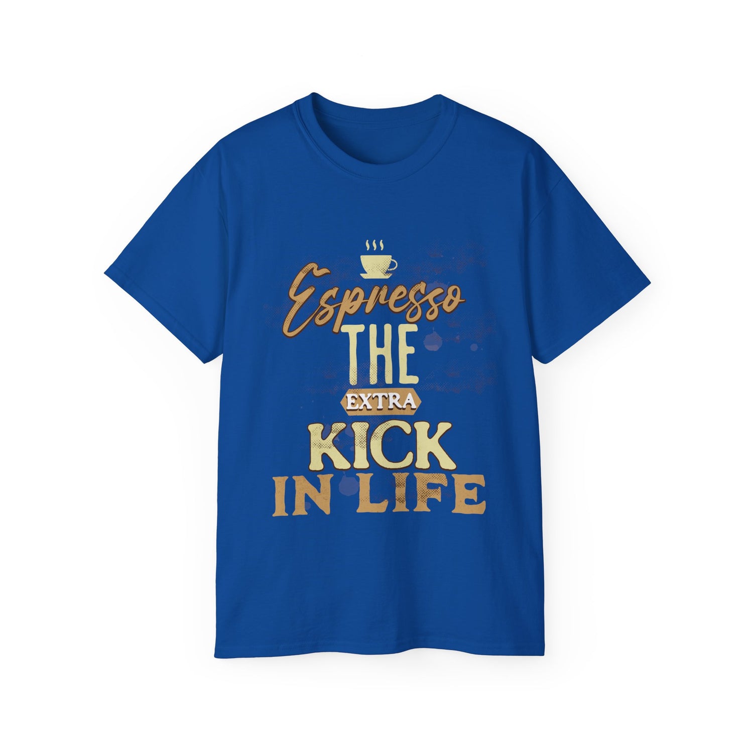 Espresso the Extra Kick in Life Unisex Coffee Tee