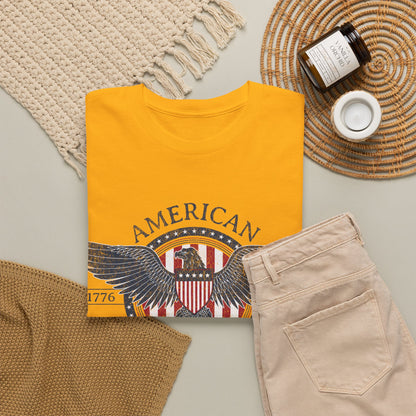 Independence Eagle Tee — American Independence 1776–2025 Vintage Flag Shirt