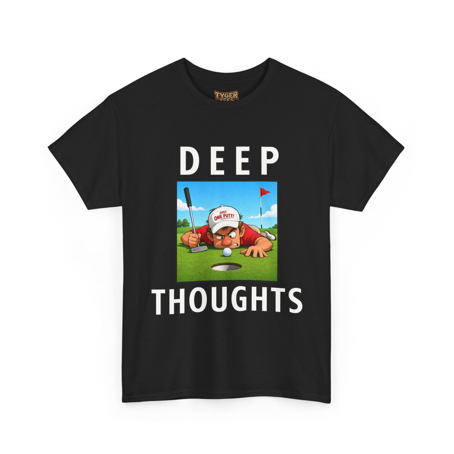 Deep Thoughts Tee - Funny Golf T-Shirt