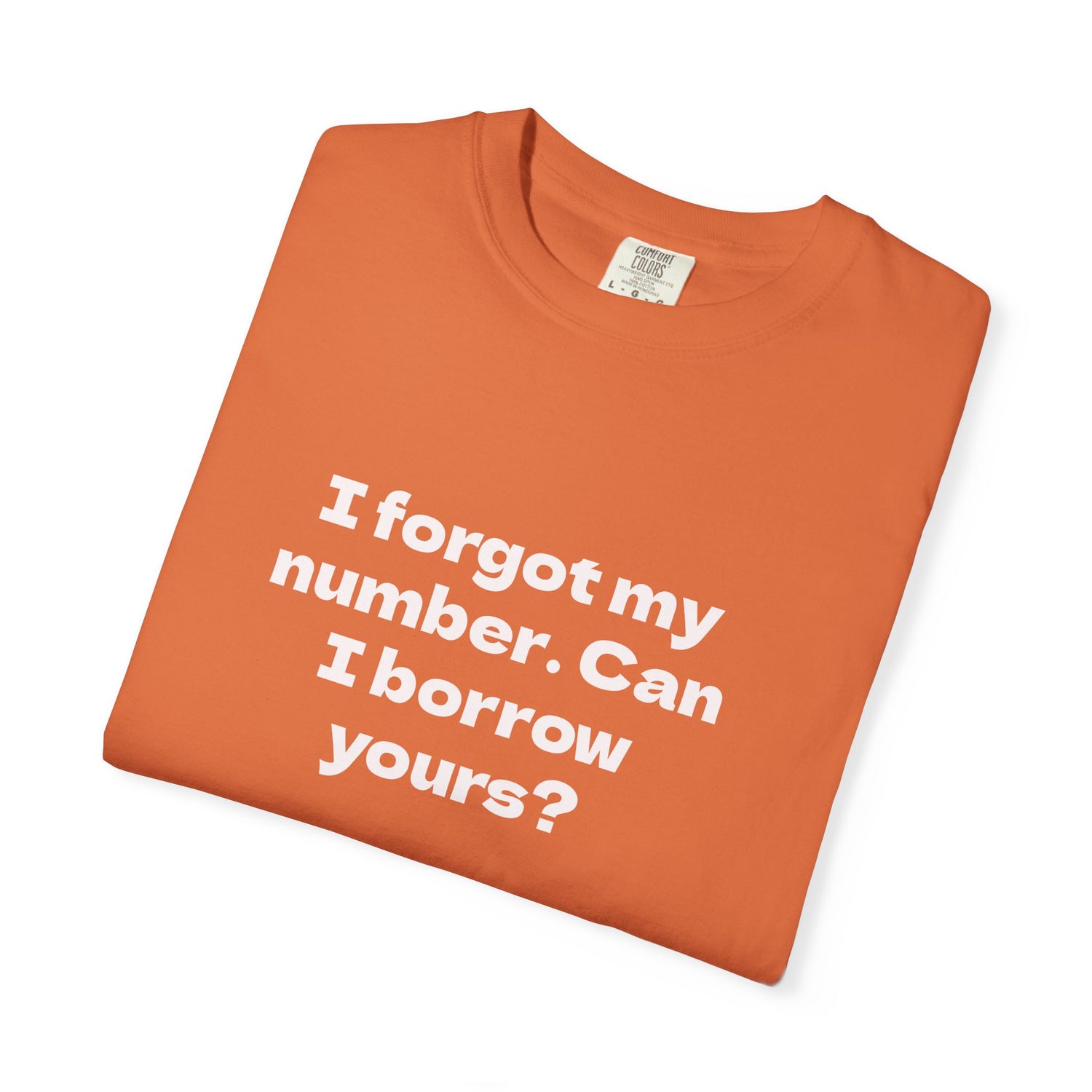 Pick-Up Line Tee - Can I Borrow Your Number