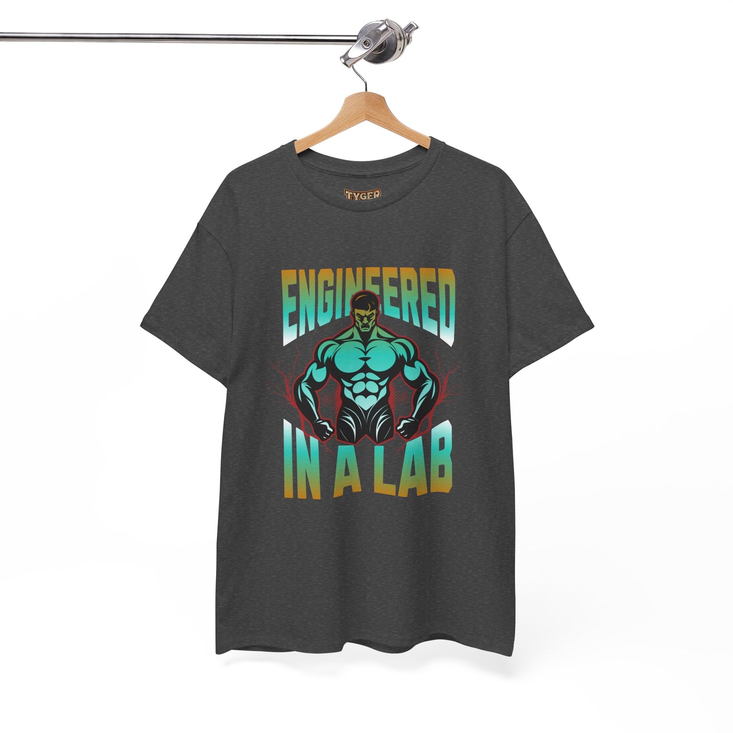 Engineered in a Lab T-Shirt — Muscle Science Gym Tee