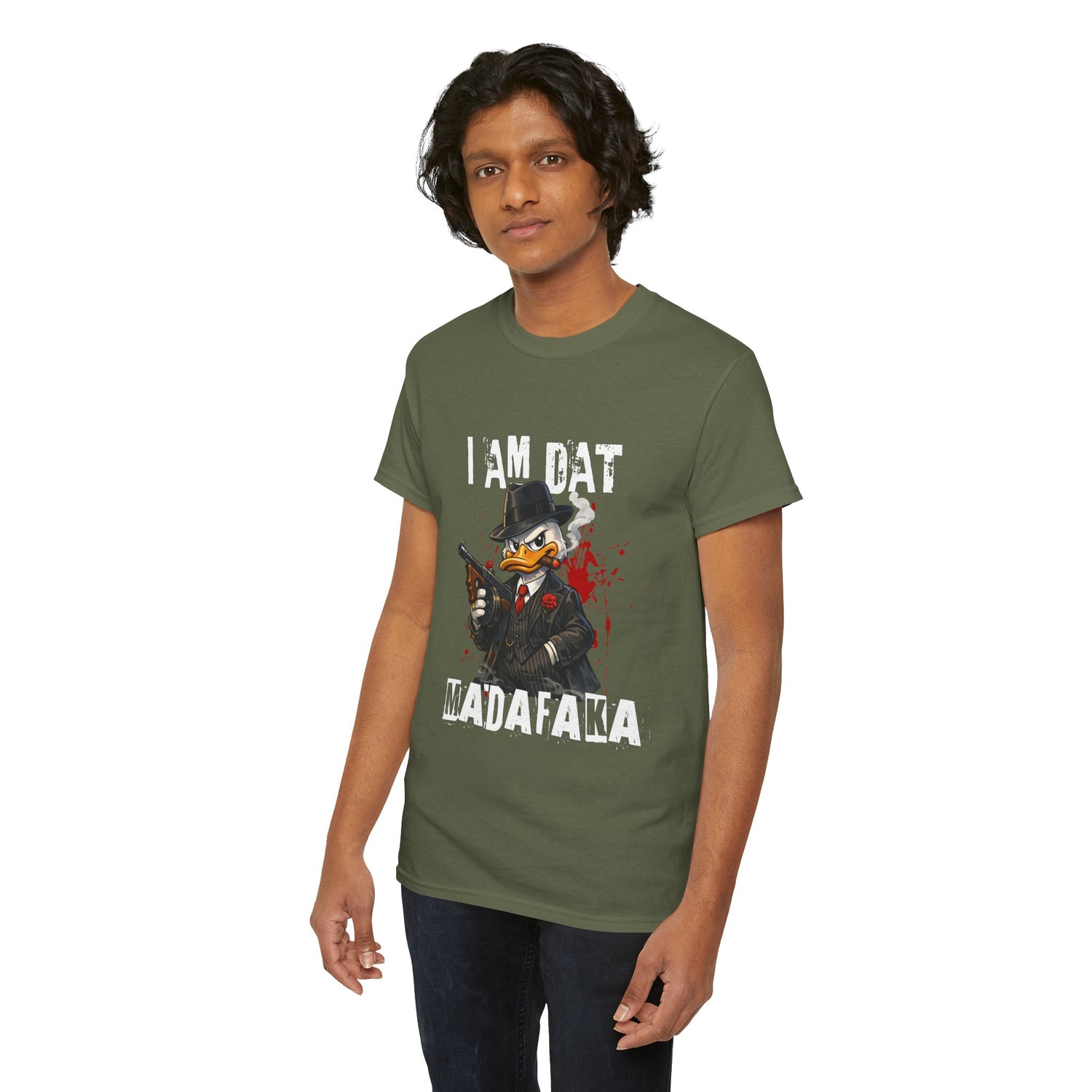I Am Dat Madafaka - Gangster Duck T-Shirt